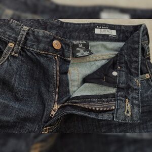 Buffalo David Bitton Men's Jeans 34x33 • Dark Wash • Slim/Skinny Fit